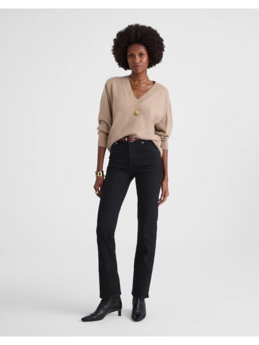 Madewell Jeans Size T28 Classic Straight-Leg Black Dark Wash Mid-Rise Was $148